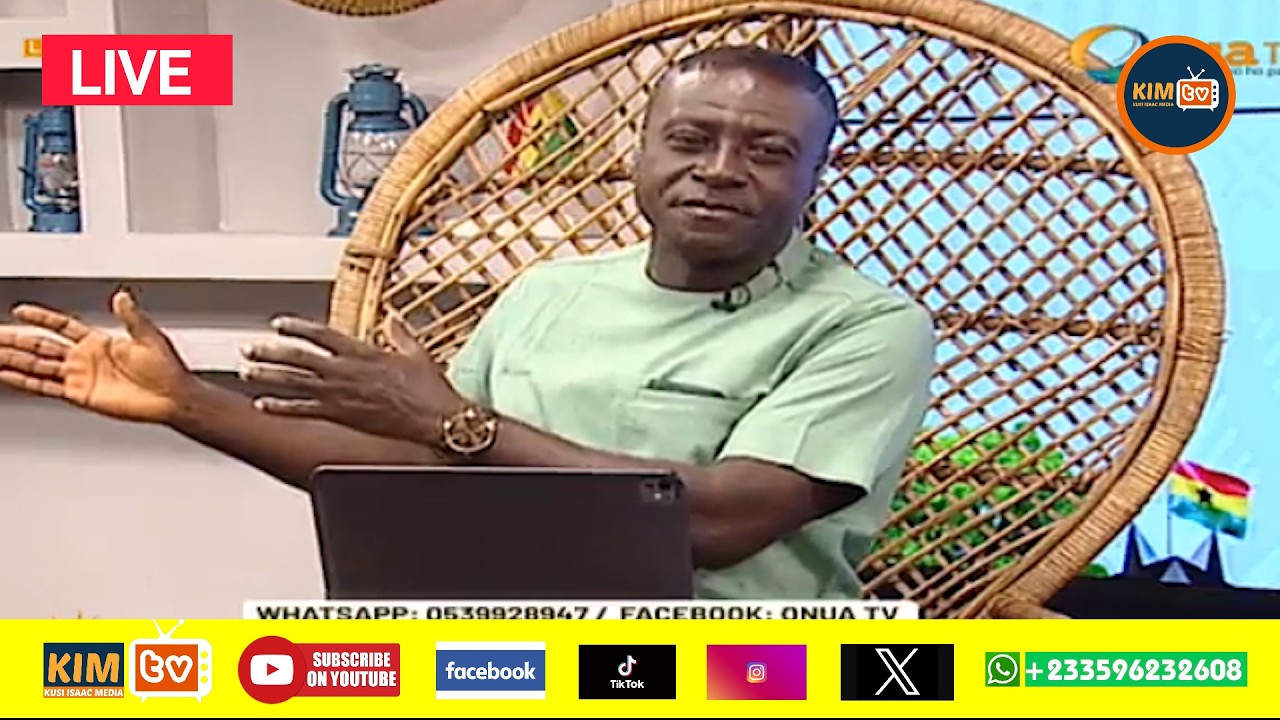 CAPTAIN SMART WITH ONUA MAAKYE LIVE ON KUSI ISAAC MEDIA /12/03/2026
