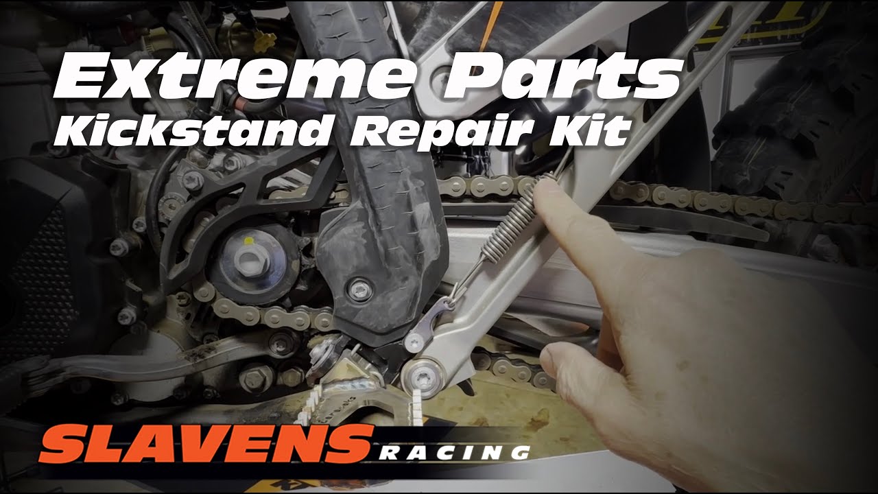 Демонстрация продукции &mdash; комплект для ремонта подножки Extreme Parts KTM