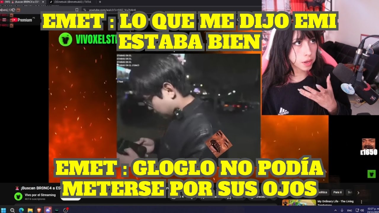 EMET ACLARA ALGUNOS TEMAS DE LA PELEA CON EL LOCO DE LA CALLE