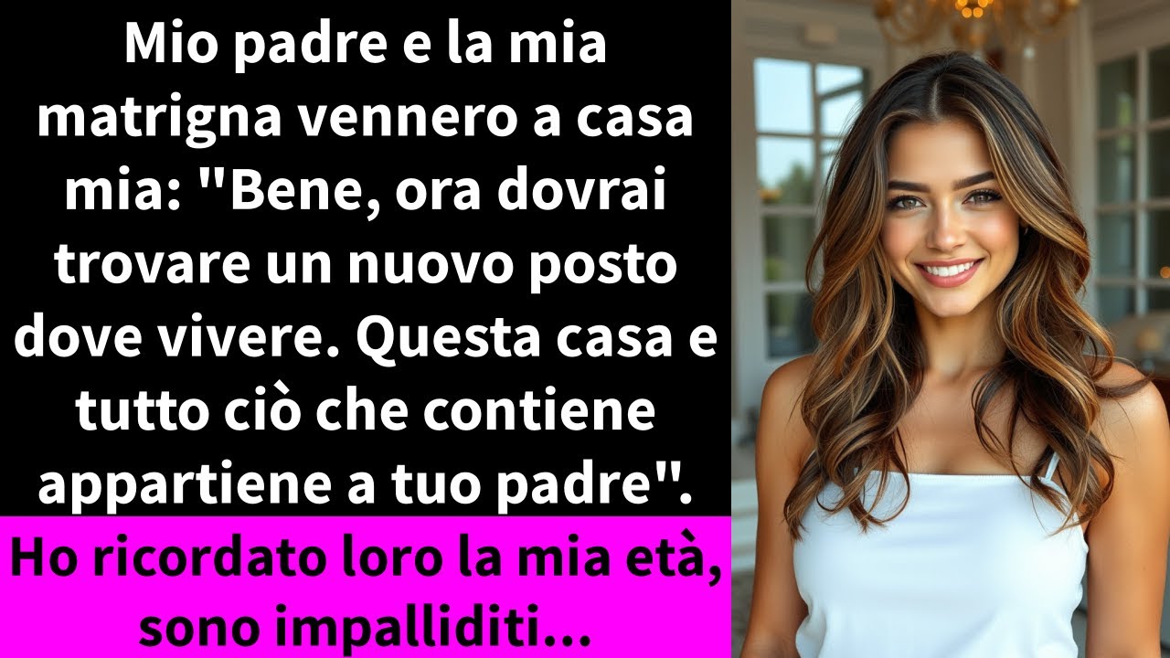Mio padre e la mia matrigna vennero a casa mia: 