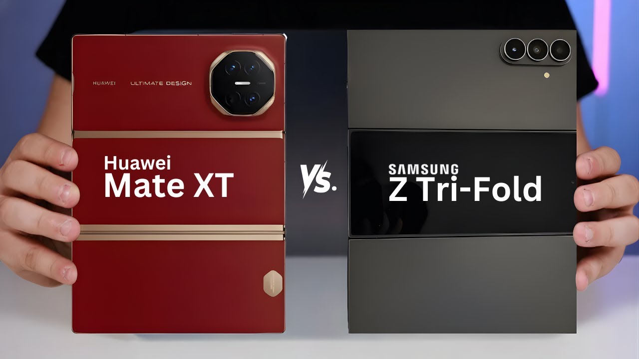 Samsung Z Tri-Fold vs Huawei Mate XT - The Winner Is Clear..