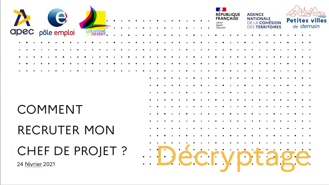 Club des PVD | Replay du 24/02/2021 | Comment recruter mon chef de projet ?