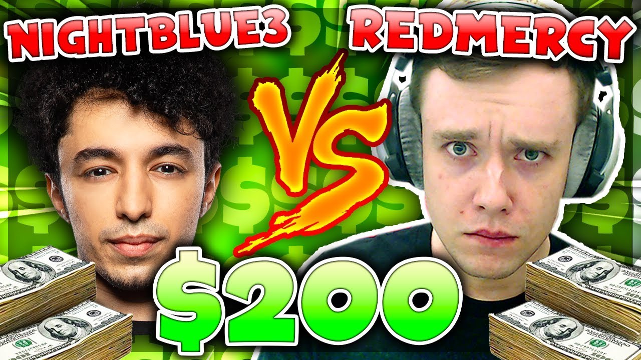 REDMERCY vs NIGHTBLUE3 $200 1v1 SHOWDOWN! (New Season) - League of Legends