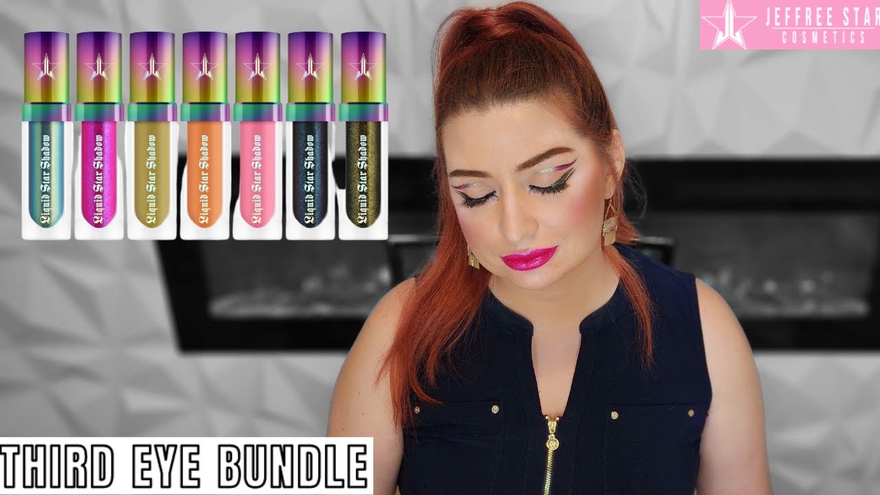 Jeffree Star Cosmetics Third Eye Bundle Review - Liquid Star Shadows Editorial Look