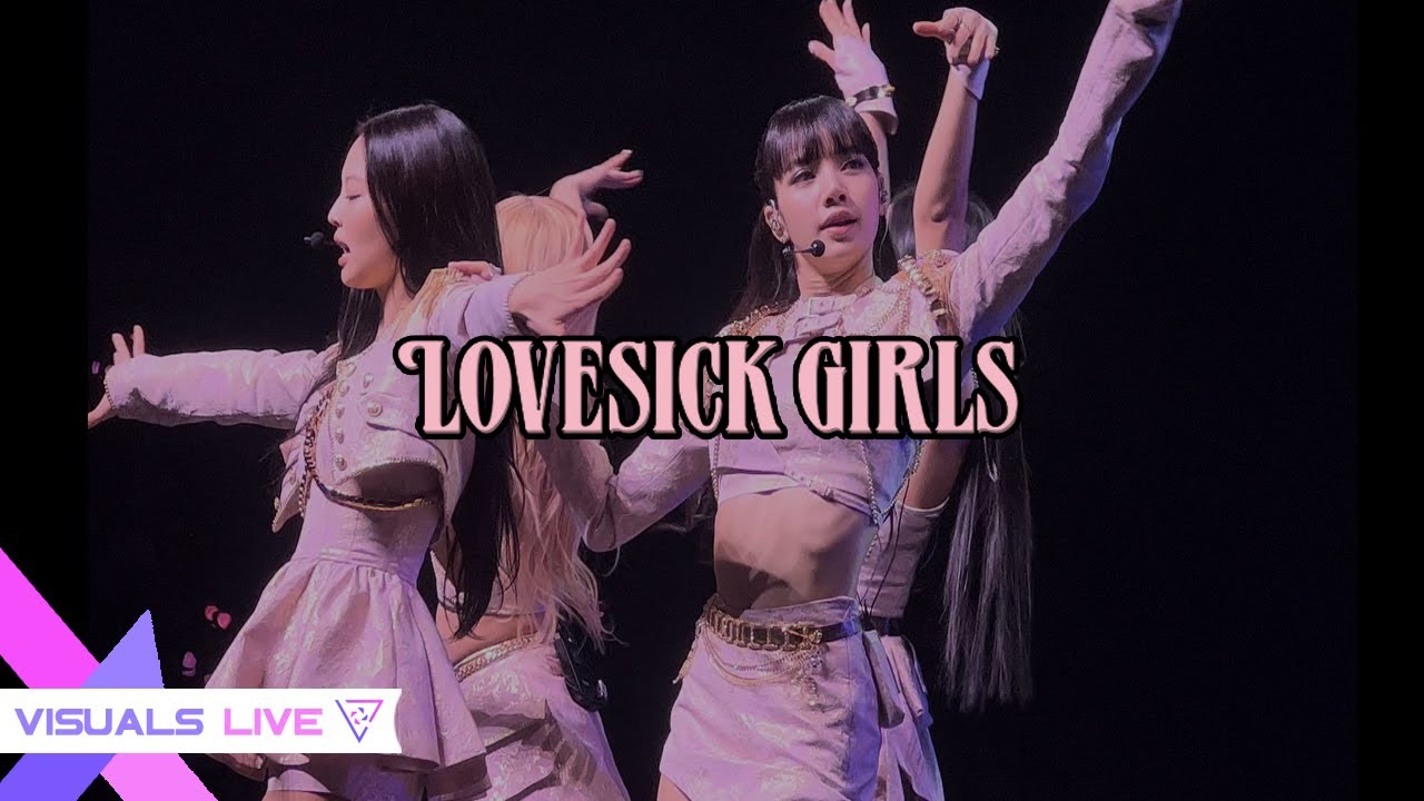 BLACKPINK Dallas “Love Sick Girls” BORN PINK World Tour 221025
