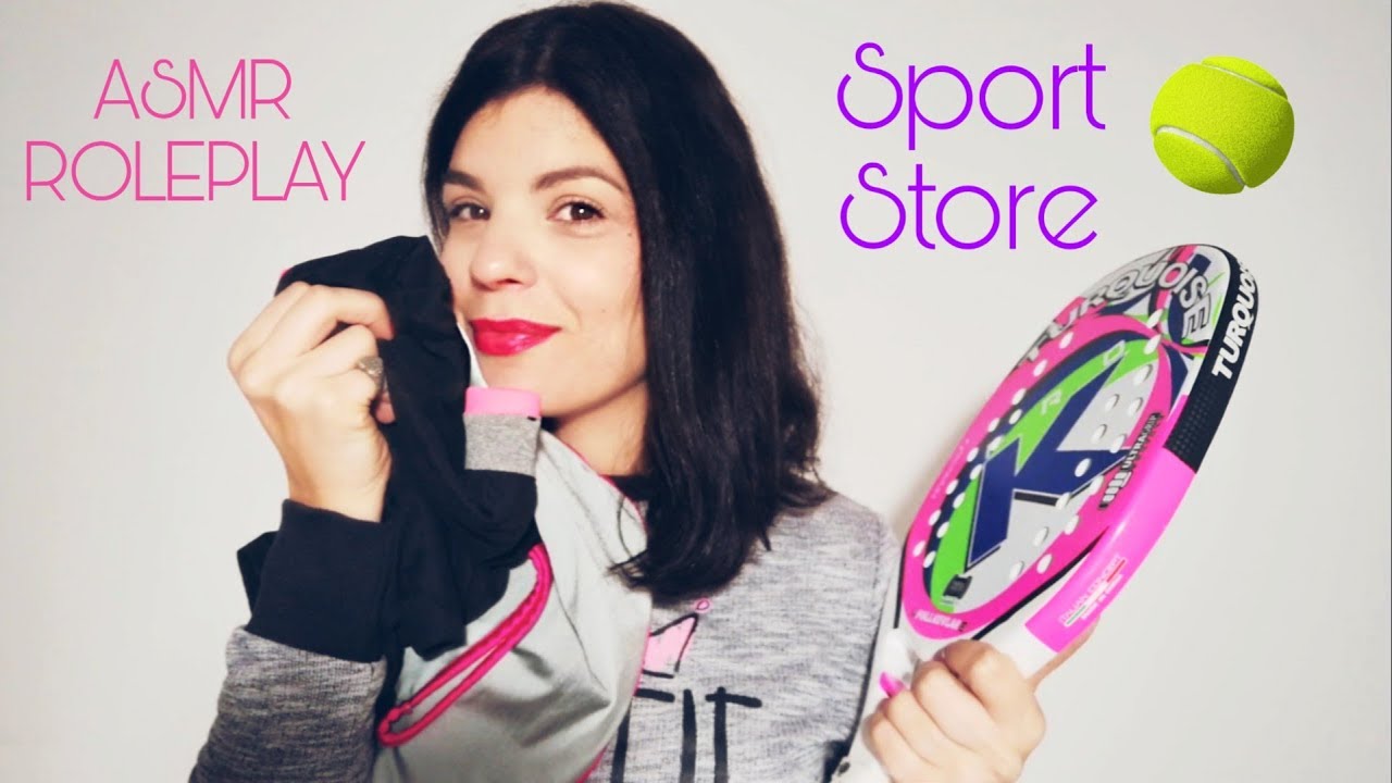 Roleplay ASMR ITA - Benvenuti nel mio negozio sportivo! 🎾