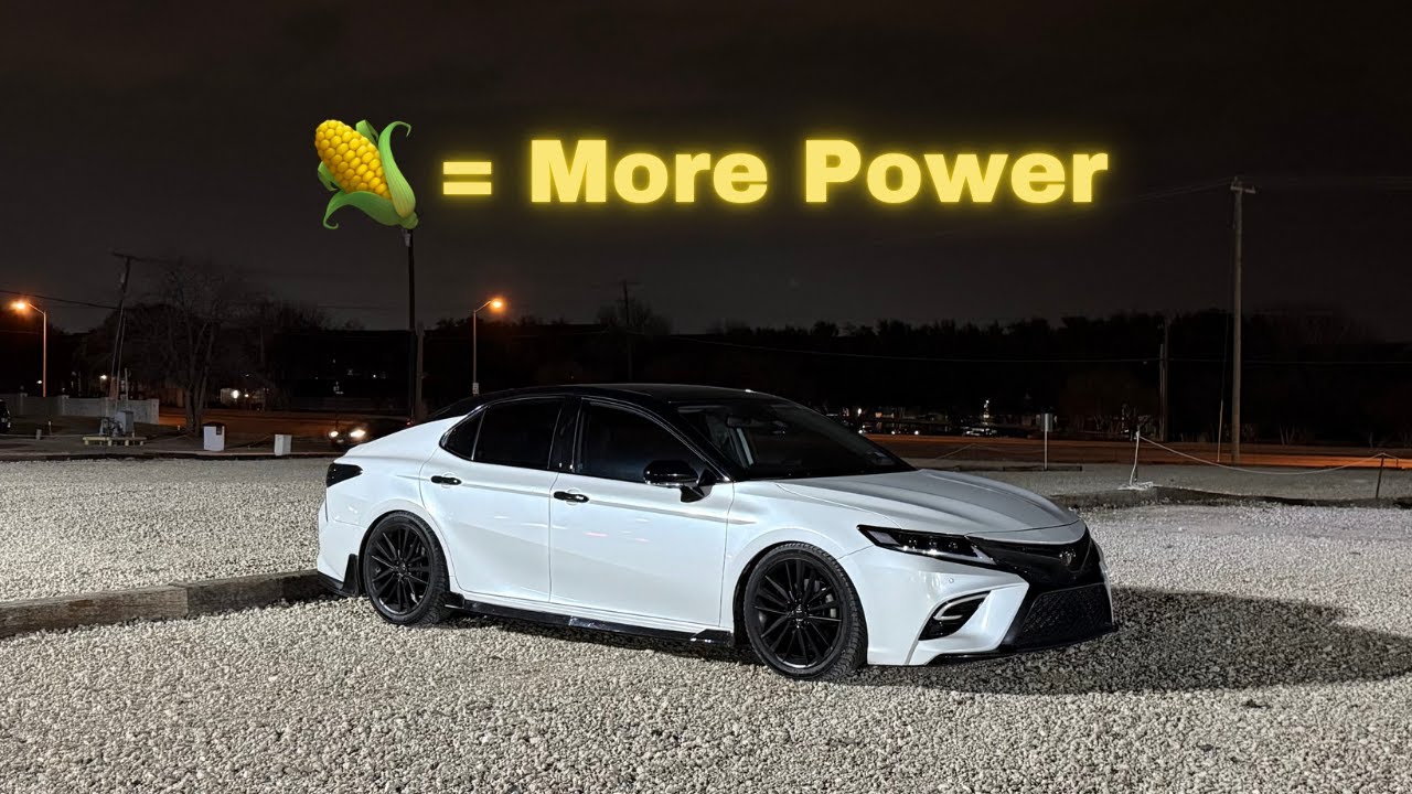 Я настроил свою Camry XSE V6 на E85