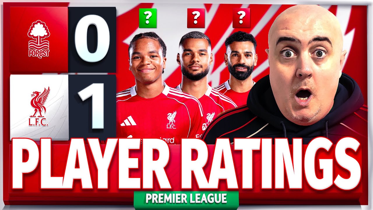 RIO MUST START NOW + ANOTHER GOOD DEFENSIVE DISPLAY! Forest 0-1 Liverpool Player Ratings