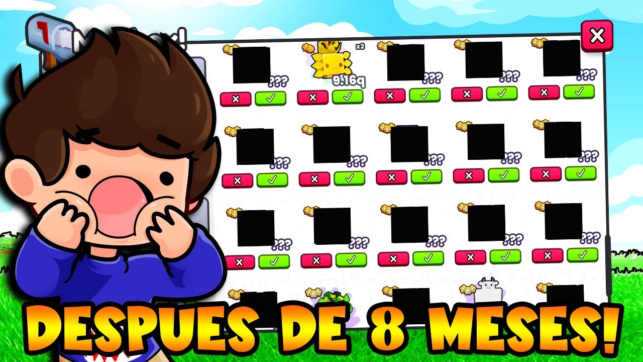 ABRO EL BUZON DESPUES DE 8 MESES Y TENGO TODO ESTO!!! Roblox Pet Simulator 99
