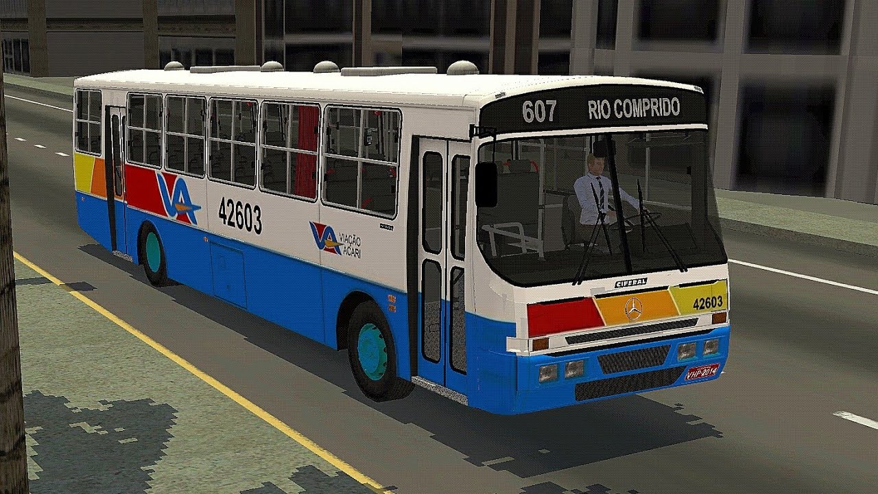 🔴 [Proton Bus Simulator] Ciferal GLS da Viação Acari (Motorista bom de volante)