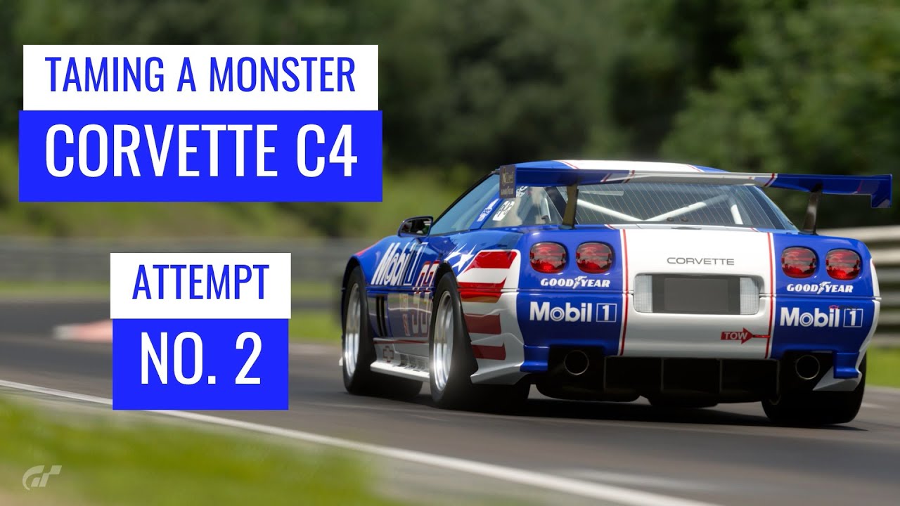 Укрощение монстра — попытка замены Corvette C4 LT5 2 — Gran Turismo 7