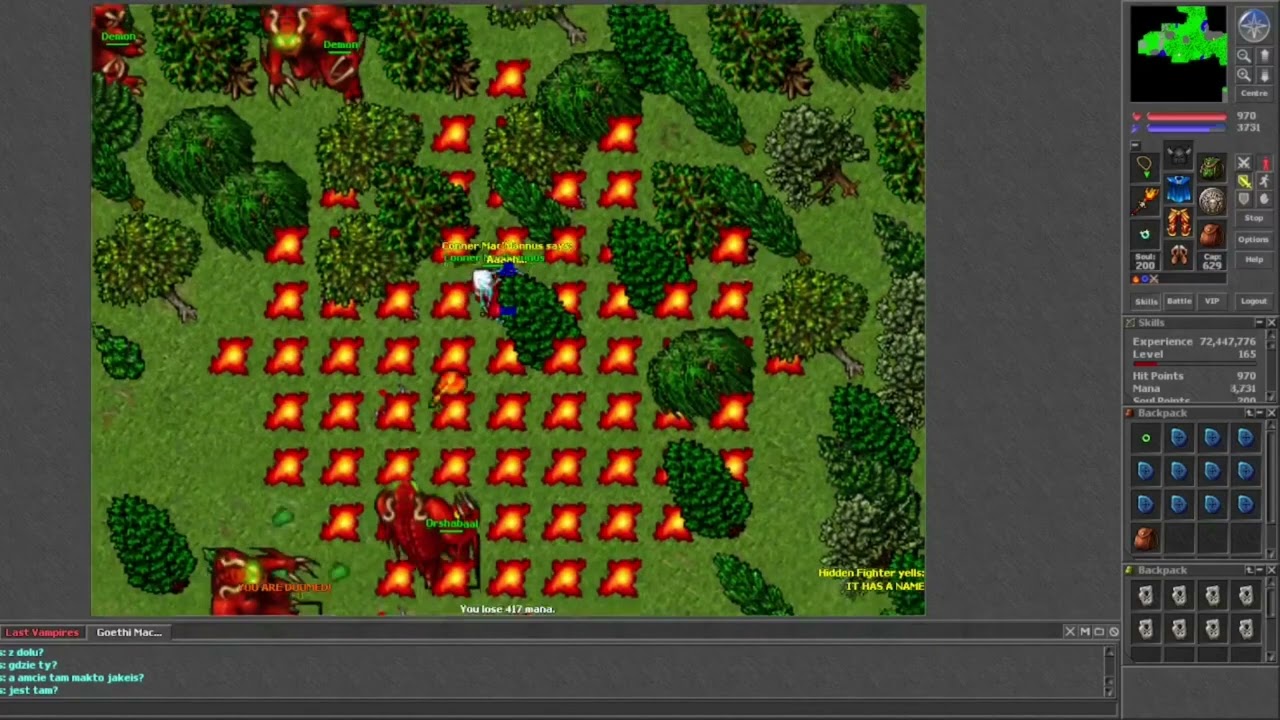 Old Tibia Video - Orshabaal in Solera (2005 7.6)