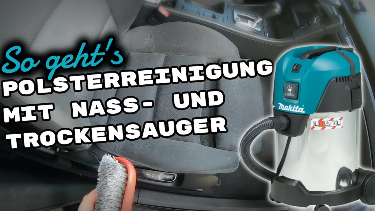 So geht's: Polsterreinigung mit Nass- und Trockensauger