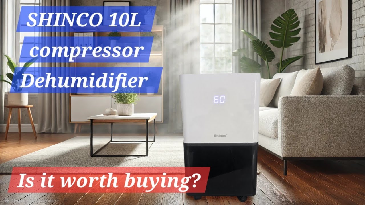 SHINCO 10L compressor Dehumidifier review
