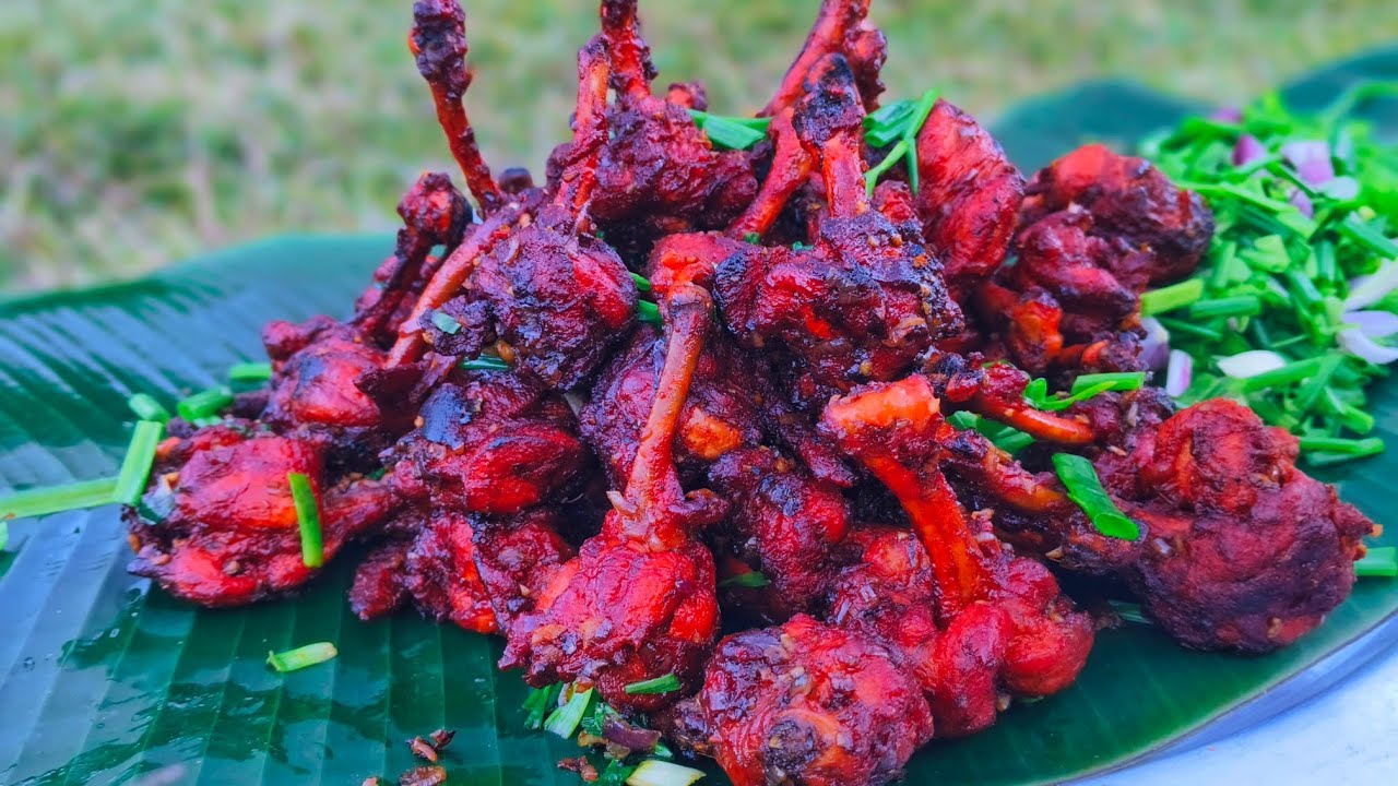 Ngin Shet Chicken Drumsticks Ban Tem Drum Tdum Tdum🥁 | #cookingwithnature 
