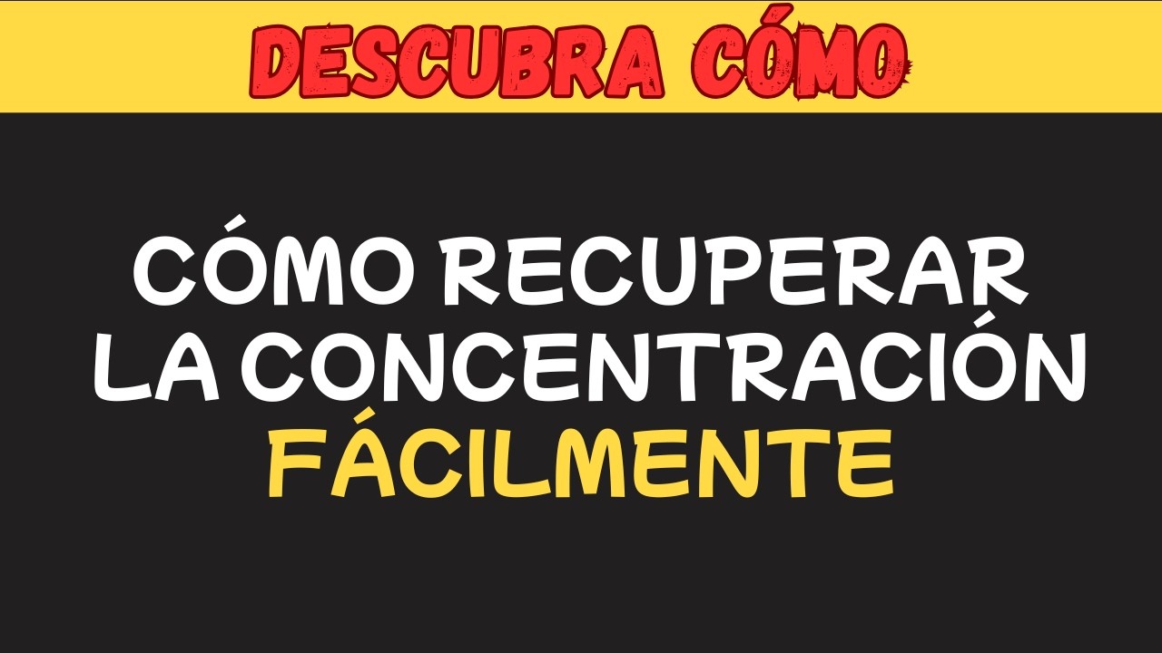 La sorprendente razón por la que no puedes concentrarte en 2026