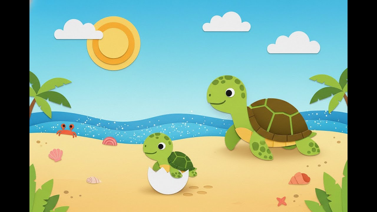 🐢 Coco the Curious Turtle | A Gentle Story About Going Slow | Tale-Buds