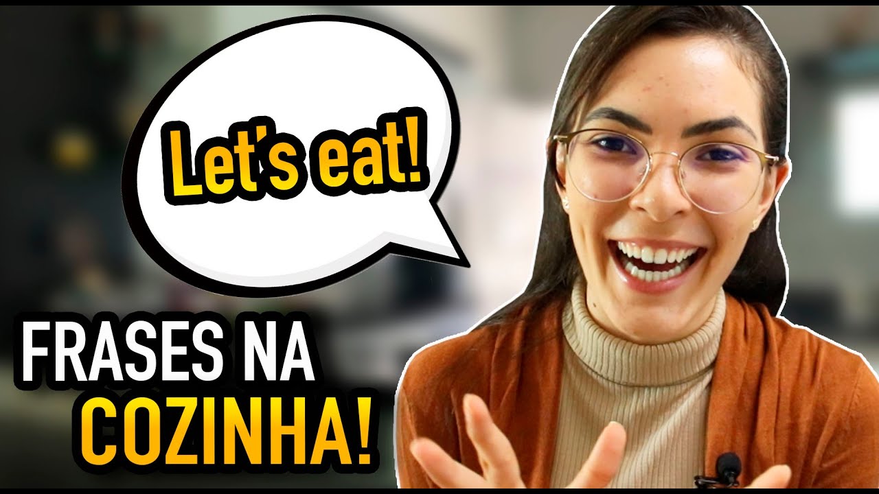 20 Frases Uteis em Inglês na COZINHA | Expressões e Ditados em Inglês
