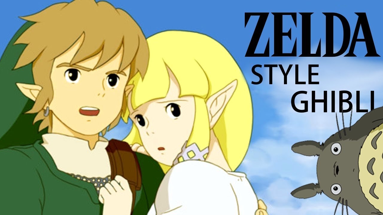 Zelda x Ghibli Film: A Beautifully Imagined Animated Crossover