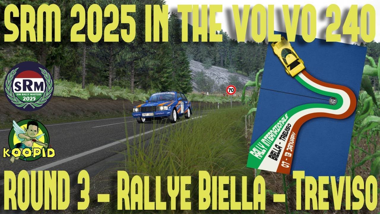 SRM Round 3 - Rallye Biella - Treviso- Leg 3