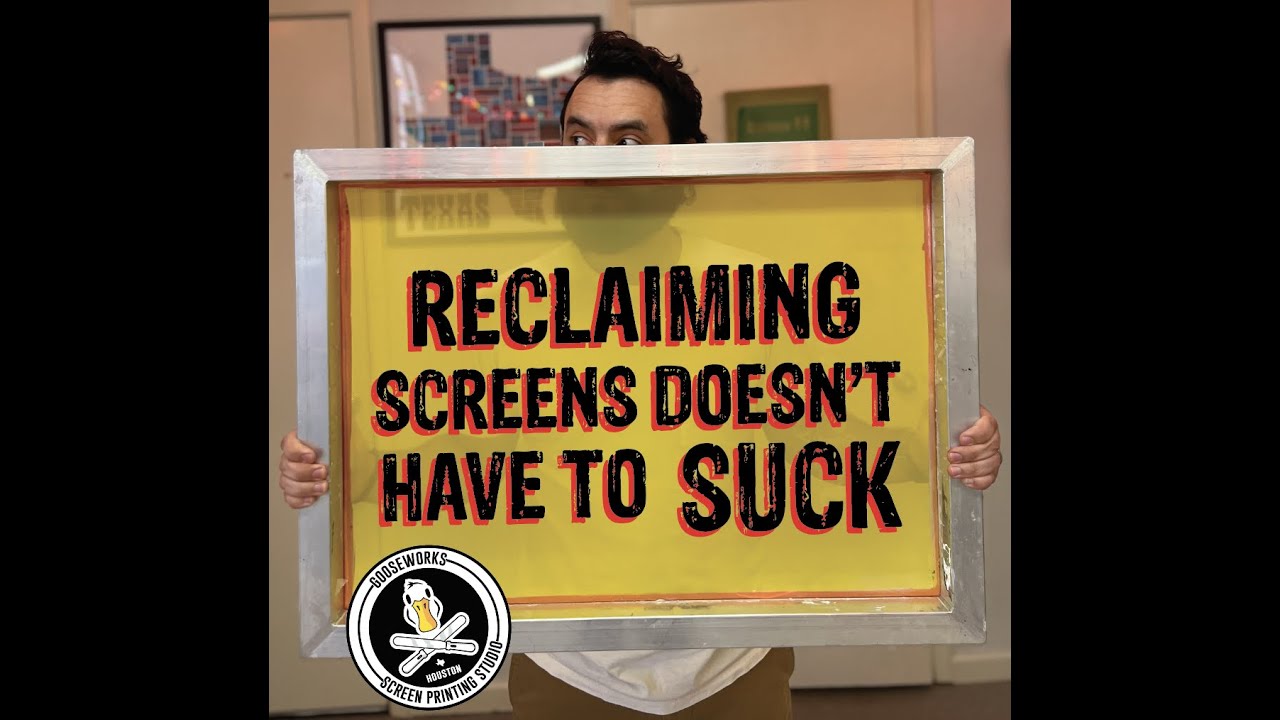 This is OUR way to reclaim screens. The fun AND clean way!