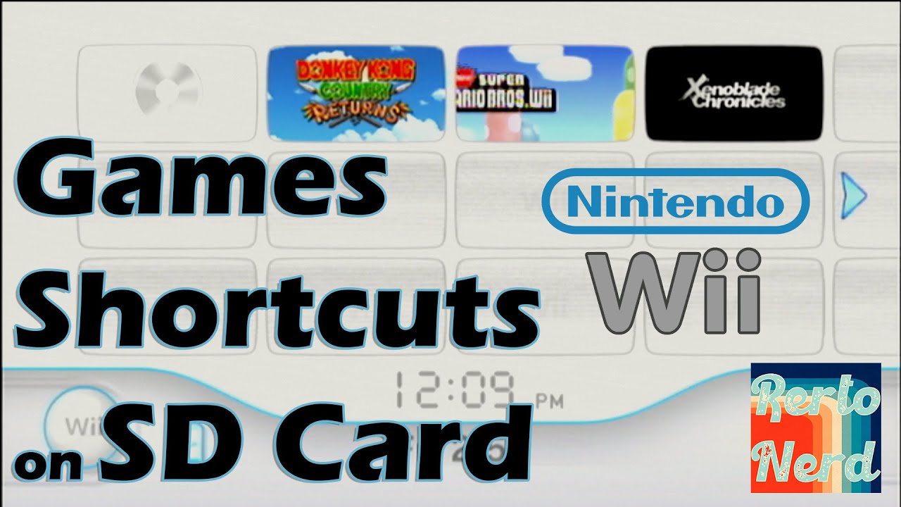 Create Shortcuts for Nintendo Wii Games on a SD Memory Card - WiiFlow - WiiModLite - Wii Crap - WAD