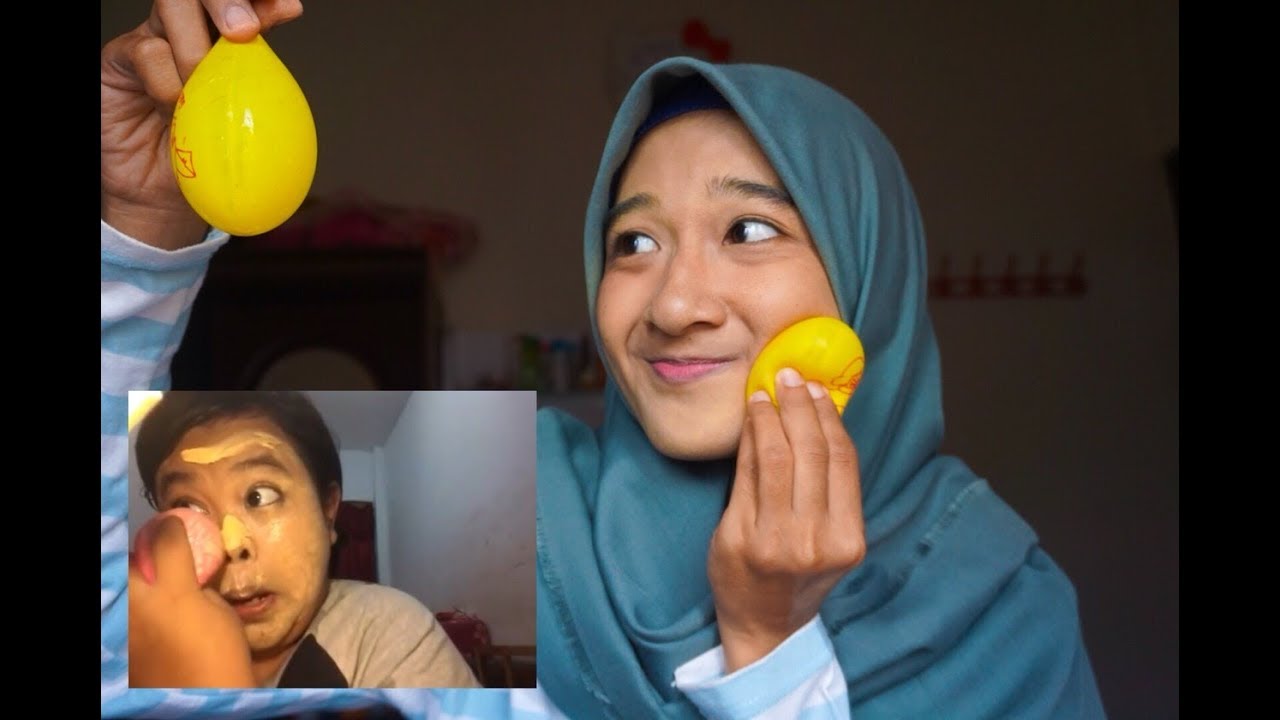 MAKE UP PAKE BALON ALA KEKEI! Beneran bisa?