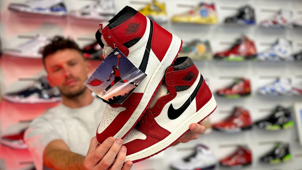 Jordan 1 CHICAGO 1985 против Jordan 1 LOST AND FOUND 2022