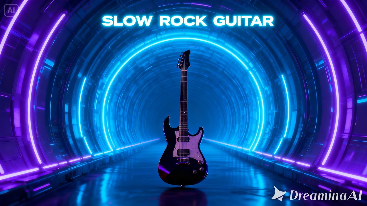 Slow Rock Night Live 🎸 Relaxing Guitar Instrumental