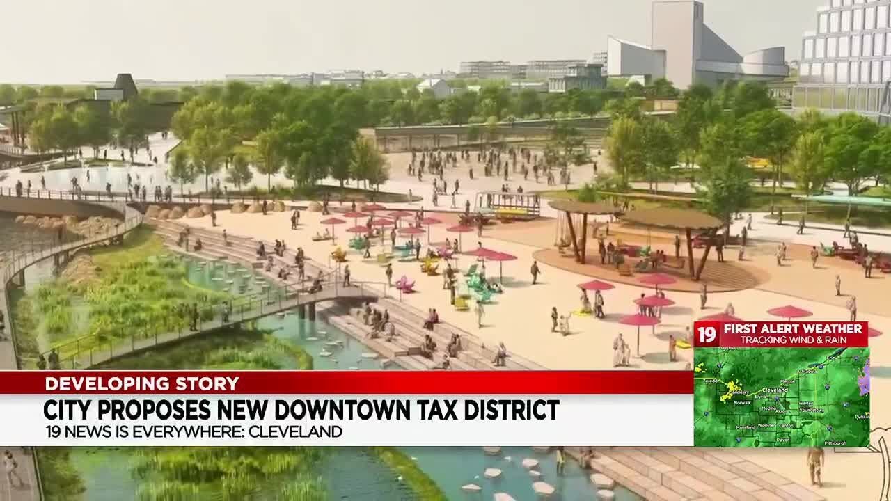 City of Cleveland proposes new downtown tax district to develop waterfront, improve infrastructur...