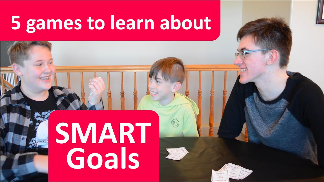 5 Games to Talk about SMART Goals with Kids and Teens (Family Goal Setting Ideas)