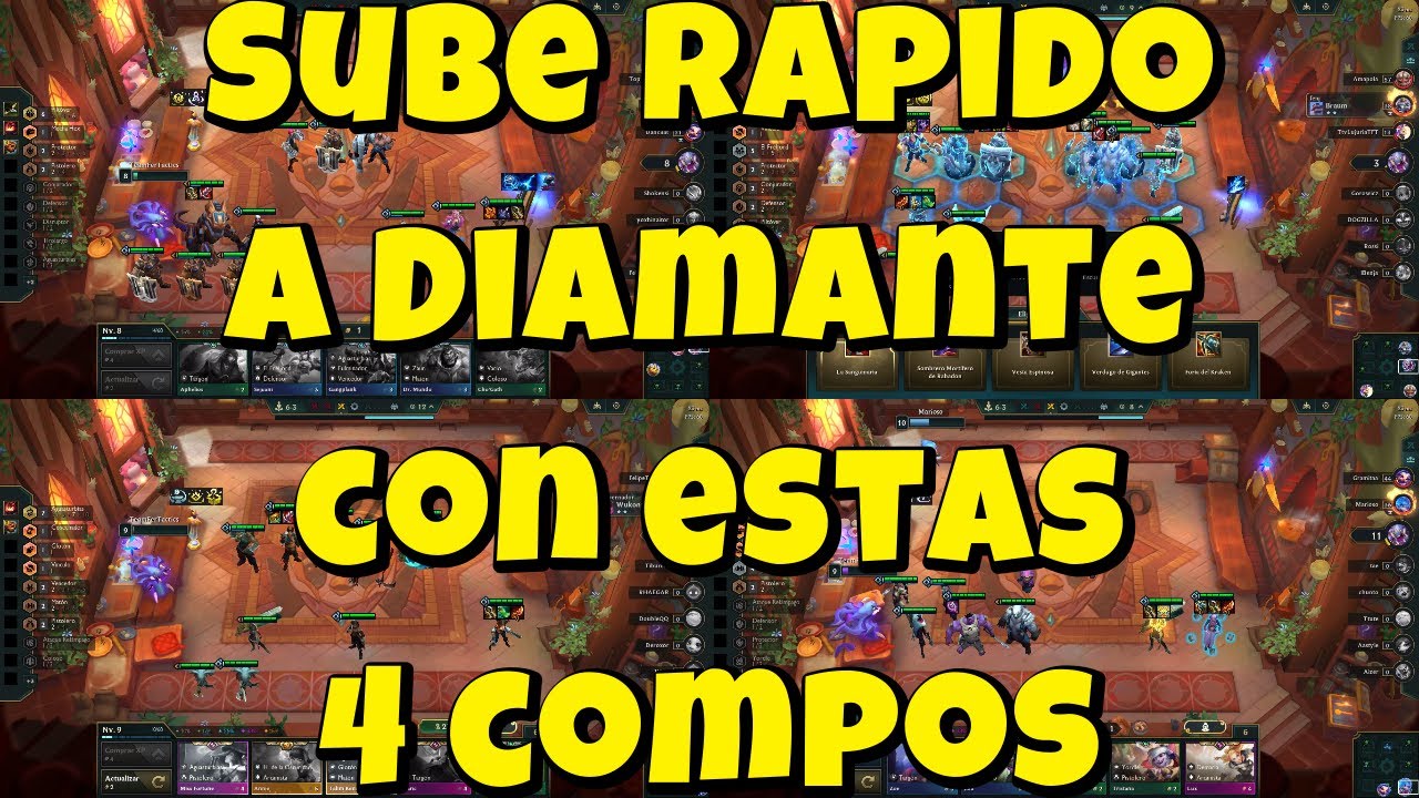4 Mejores Composiciones Faciles En el Set 16 de TFT Parche 16.1C