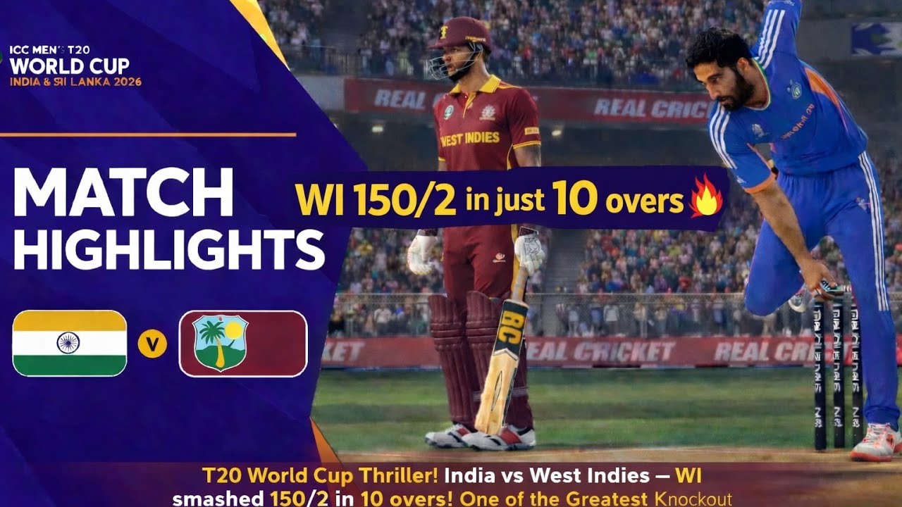 🛑West Indies On Fire150/2 😱🔛🔥What A Spell By Boom Boom Bumrah | PART 1 Match Highlights | Ind Vs WI