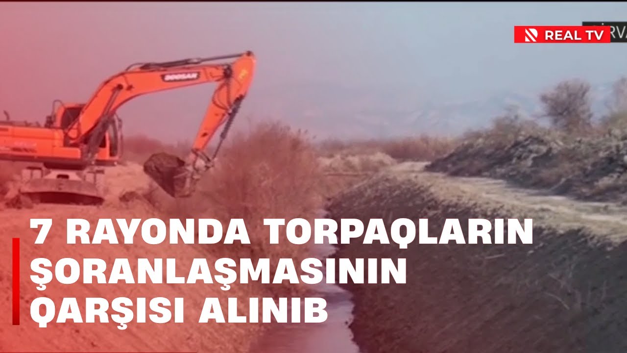 7 rayonda torpaqların şoranlaşmasının qarşısı alınıb