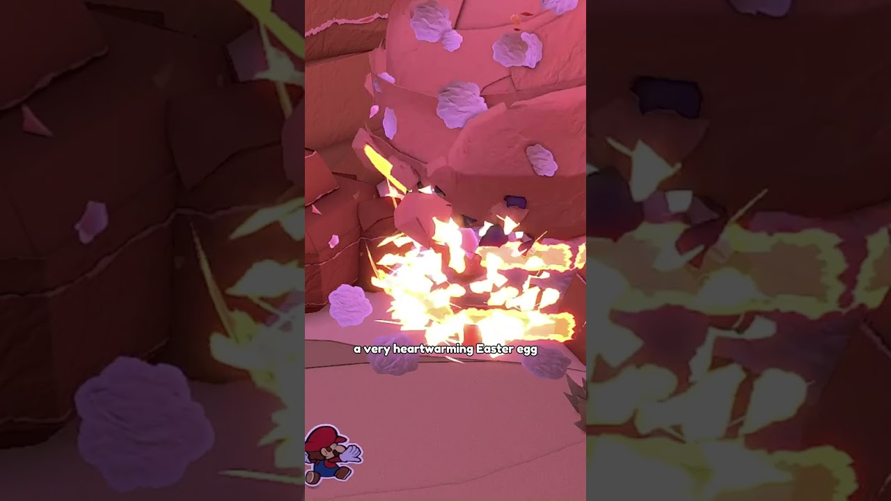 The Most Heartwarming Paper Mario Easter Egg