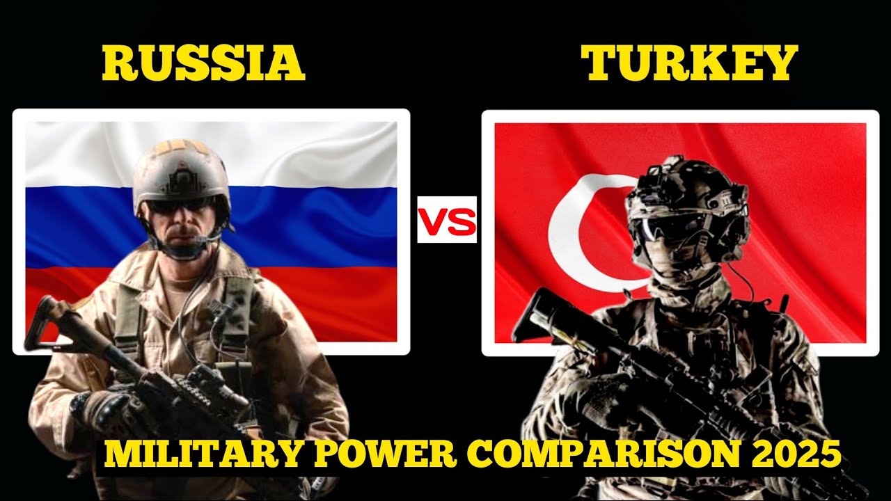 Russian military vs Turkish Military comparison 2025 | Russia vs Turkey