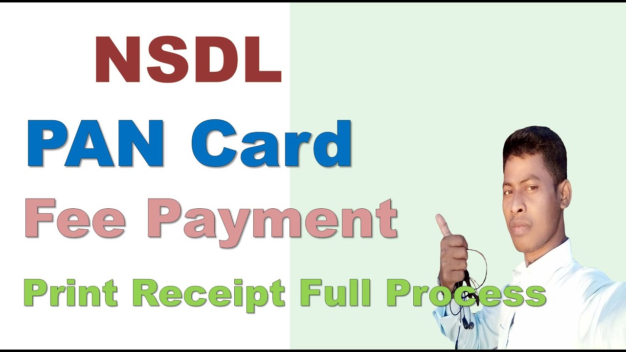 NSDL Fee Payment Process For PAN Card | PAN Application Fee Payment Process | 2doking occ
