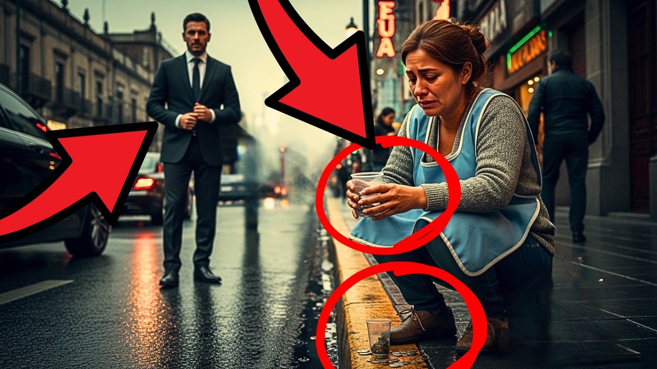 Un millonario sigue a la empleada doméstica… y descubre una verdad impactante.