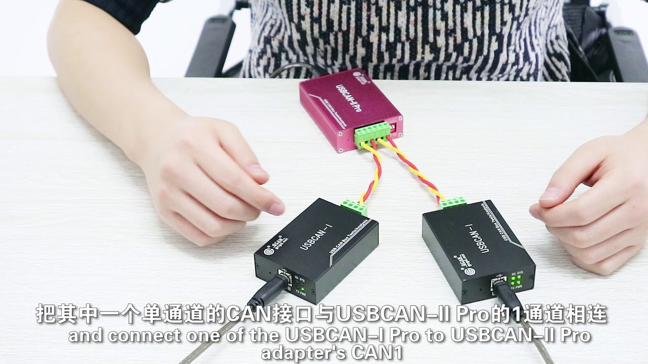 USBCAN-II PRO adapter’s relay function to decode communication protocols