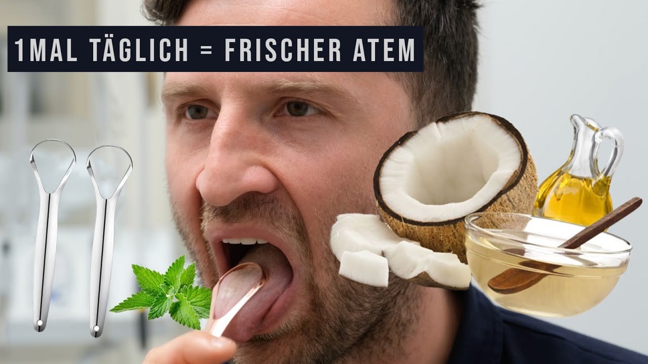 Besiege nachhaltig Mundgeruch und Zungenbelag | HEALTHY HABITS