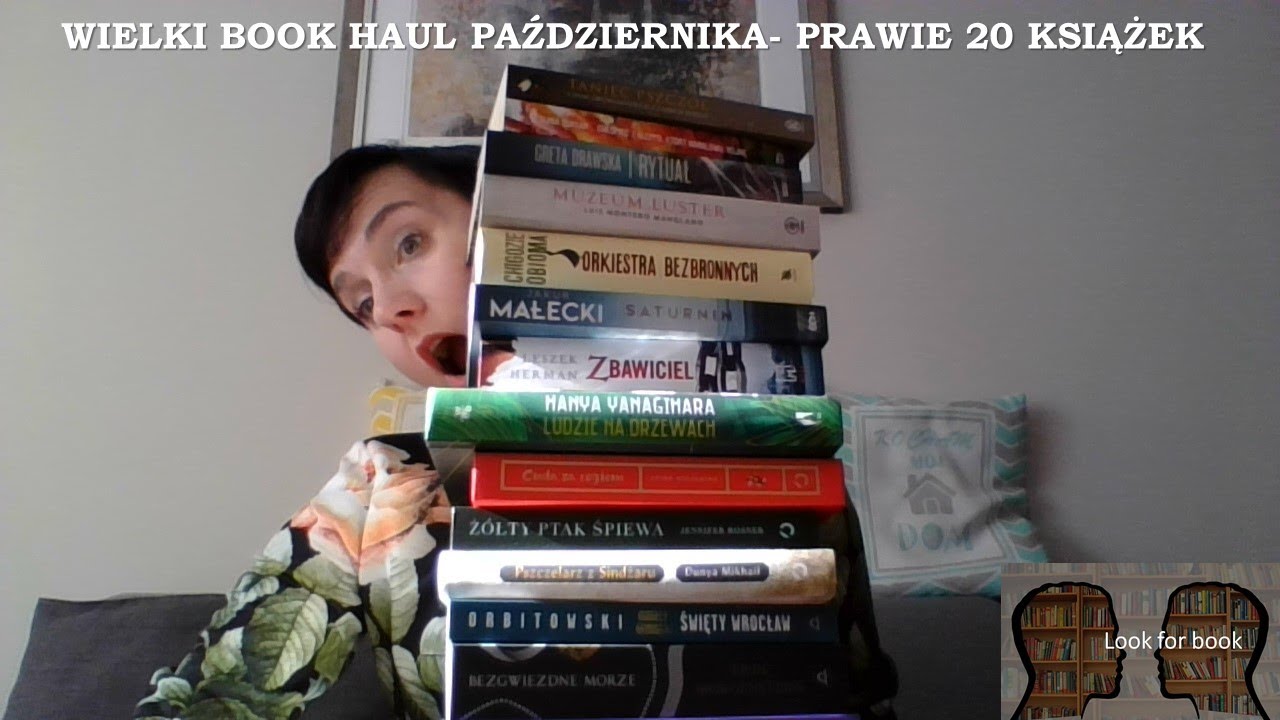 WIELKI BOOK HAUL PAŹDZIERNIKA- PRAWIE 20 KSIĄŻEK