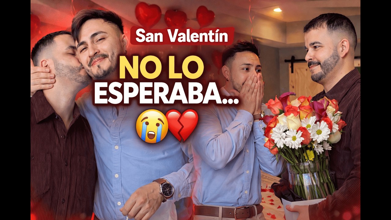 👉 Orlando me preparó la sorpresa de San Valentín más hermosa 😭💘 (Mi reacción REAL)