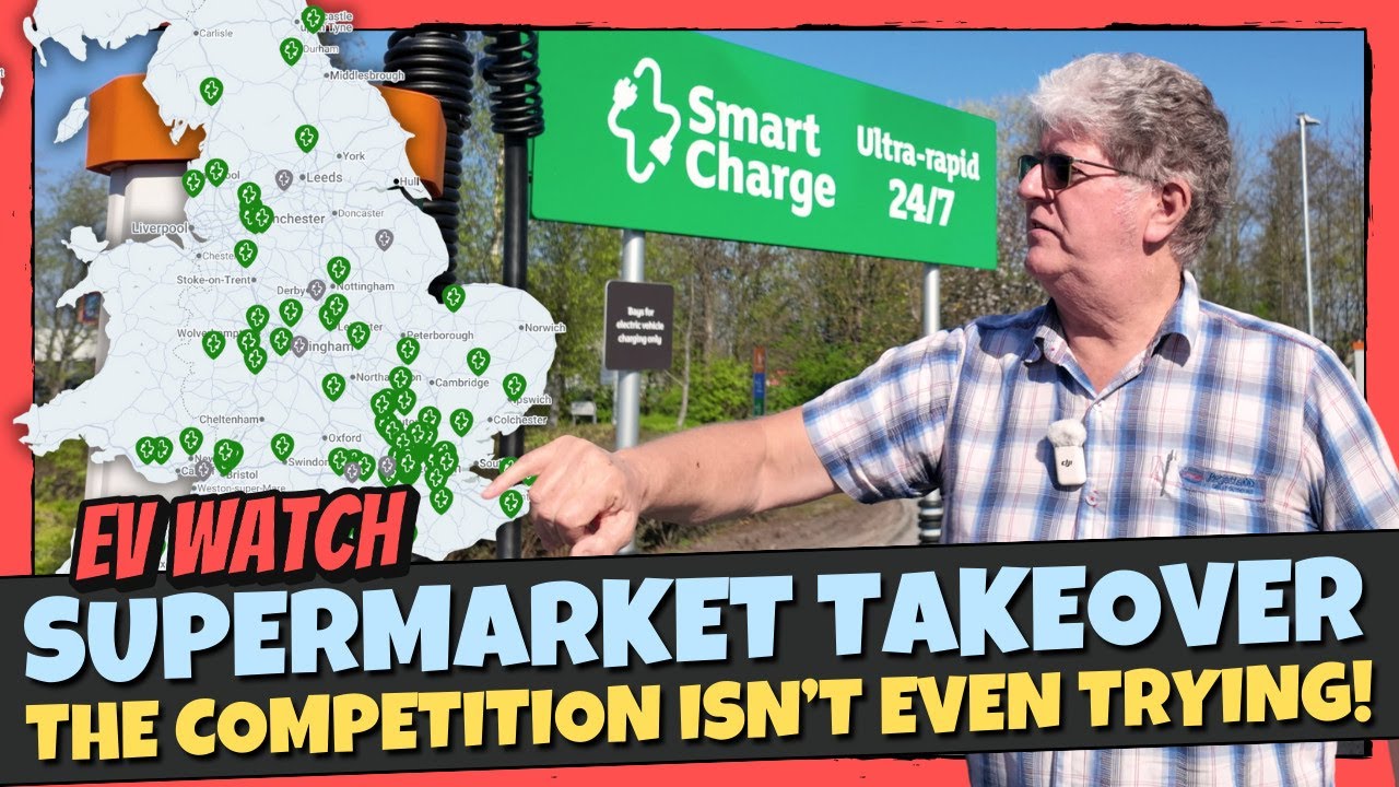 Sainsbury's Smart Charge is Taking Over The UK EV Market