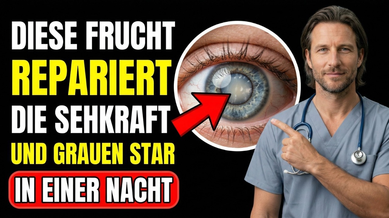 Arzt Enthüllt Die Beste FRUCHT Vor Dem Schlafengehen Zum Schutz Ihrer SEHKRAFT Und NETZHAUT