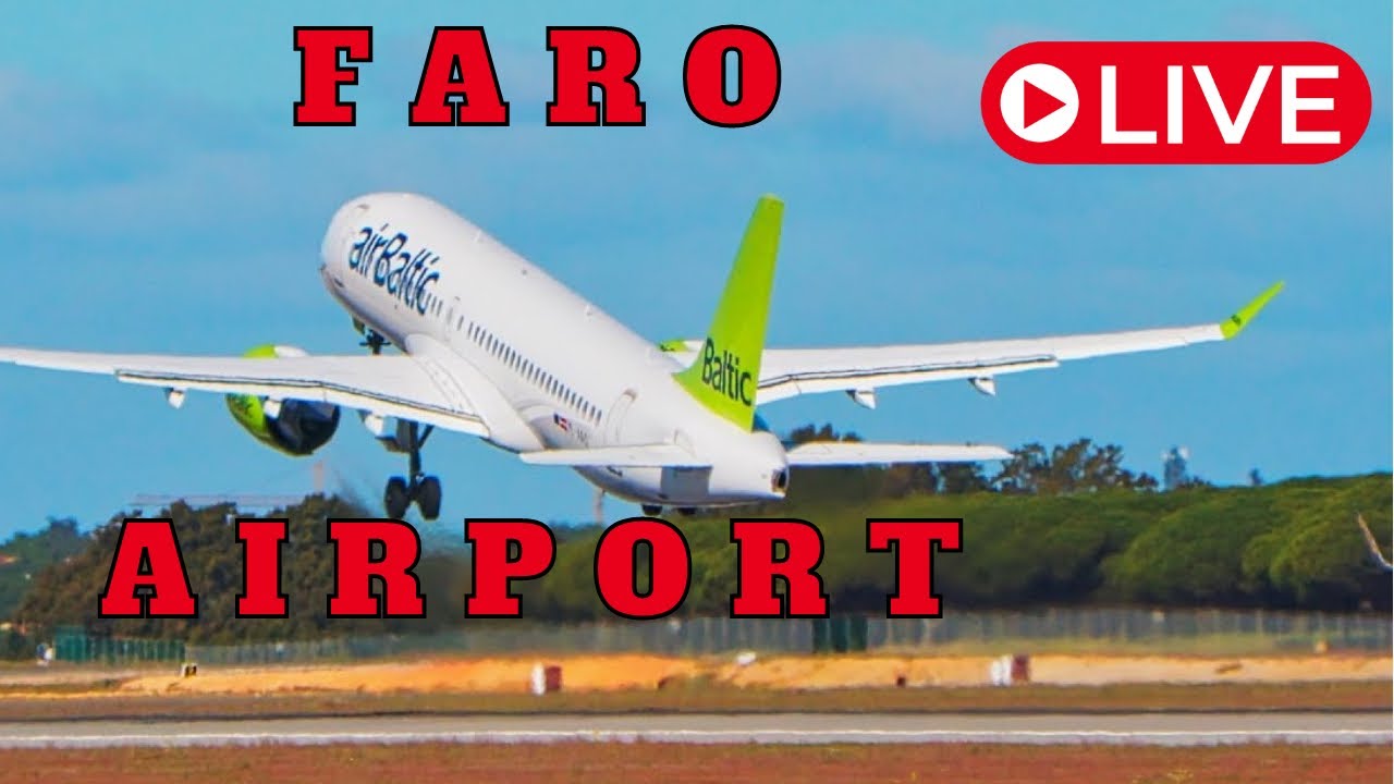 Faro Airport Live Action 13.08.2024
