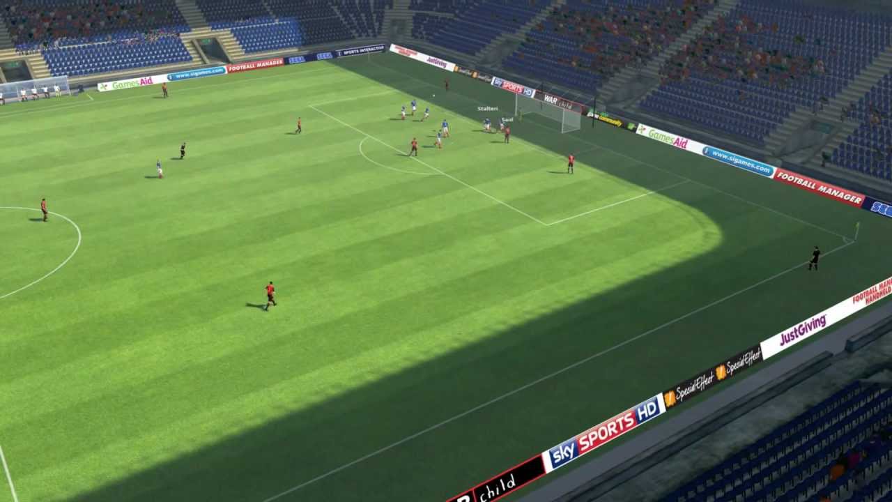 [FM2013] Portsmouth 0-1 Stade Rennais FC - Match Highlights