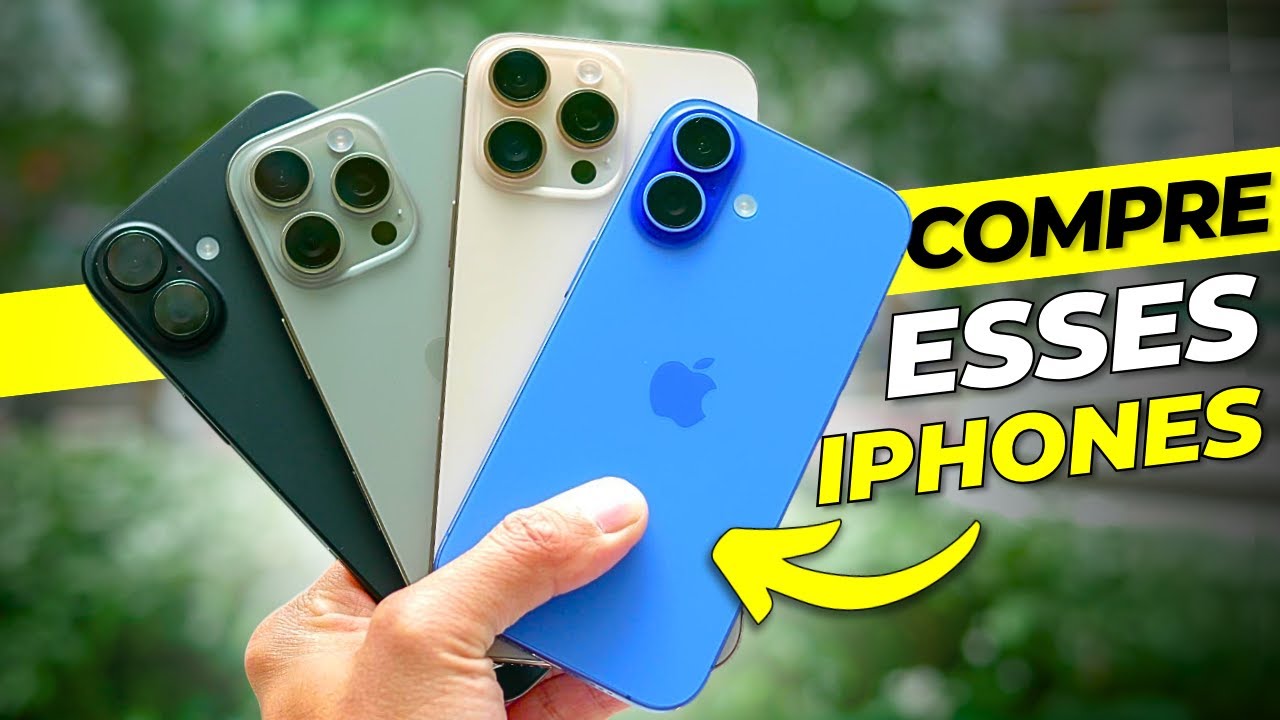 MELHORES iPhones Custo-Benef&iacute;cio para COMPRAR 2025!!! (SOMENTE OS MELHORES)