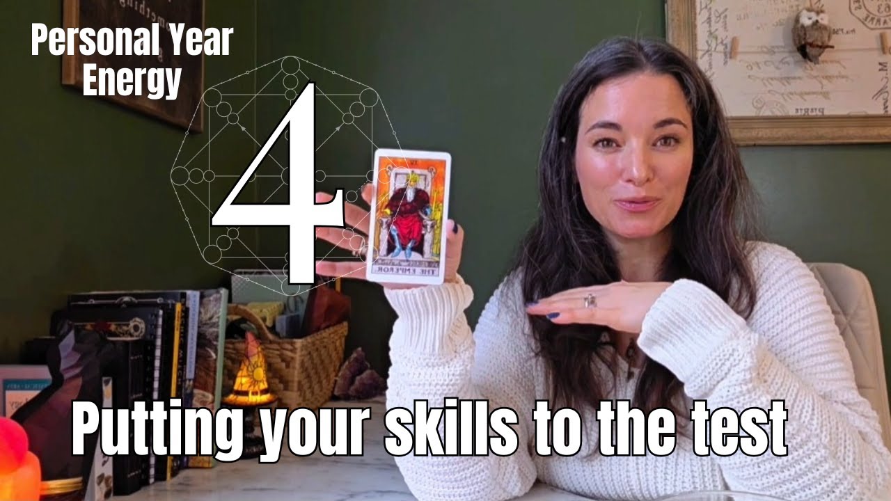Personal Year Number Reading | Personal Year 4 ✨️ The Year You Build Something Real