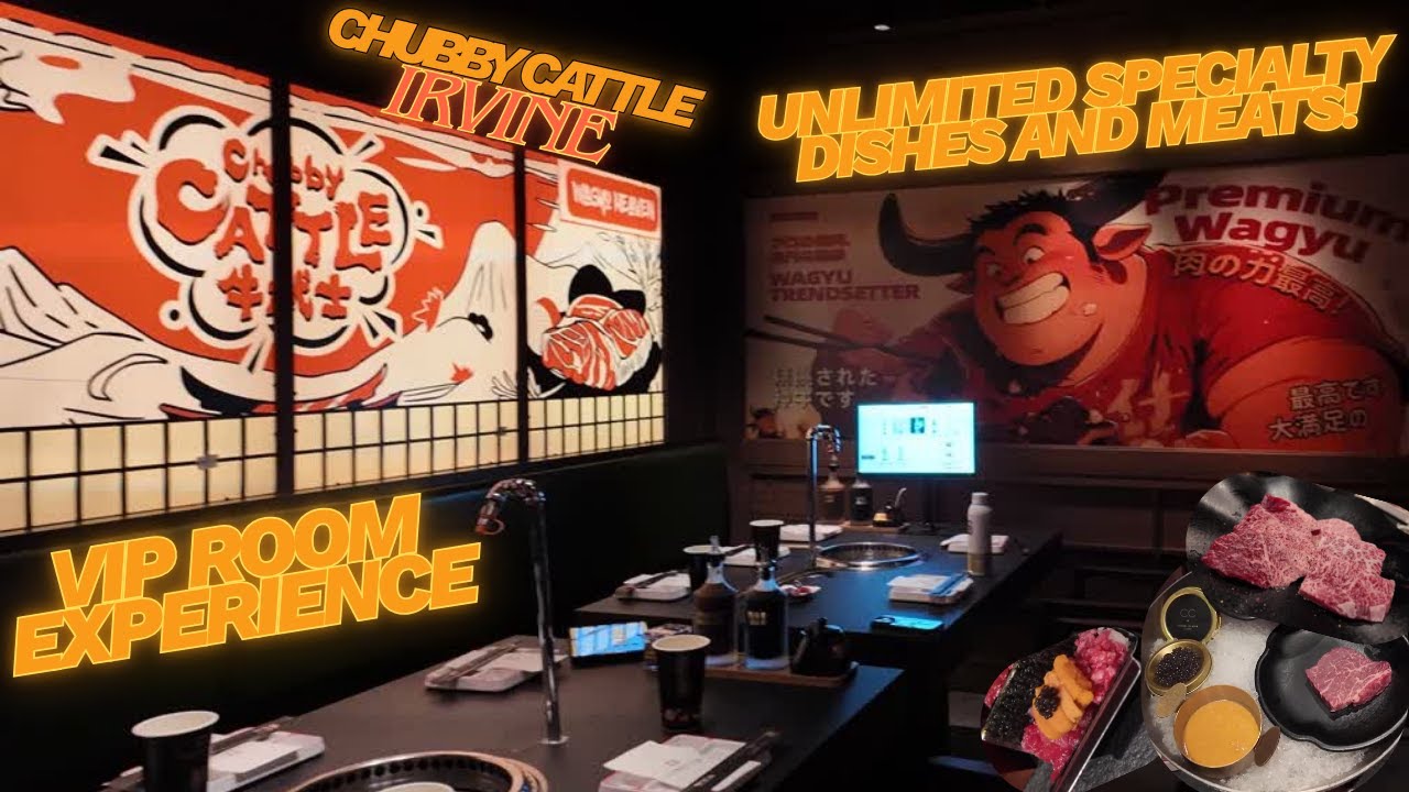 VIP-зал Chubby Cattle Irvine меняет всё. Неограниченное количество фирменных блюд. 