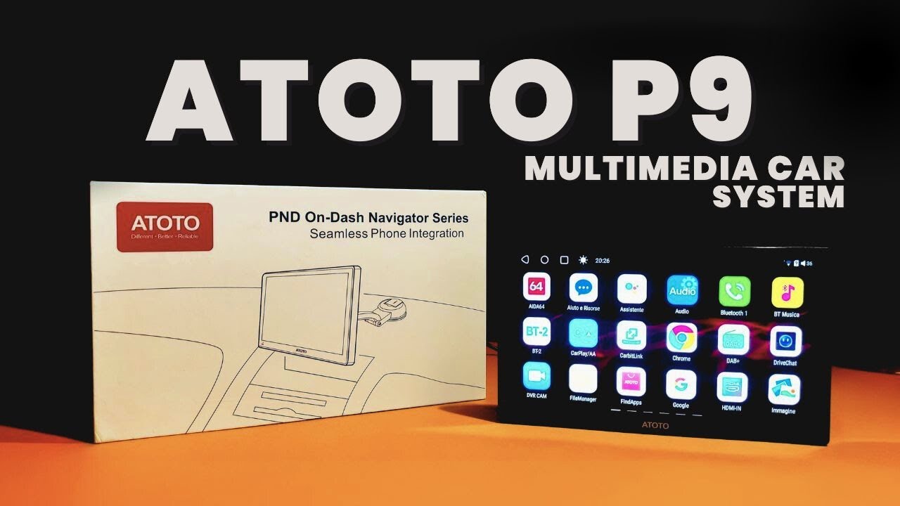 ATOTO P9 Sistema Multimediale Android per la Tua Auto
